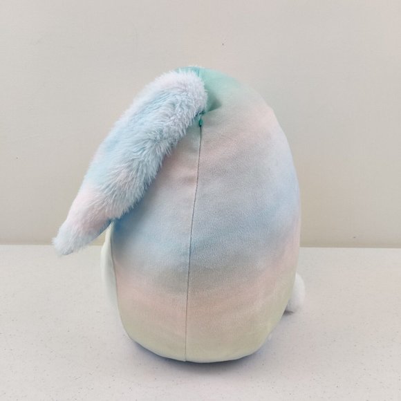 Squishmallow Wu Bunny Rabbit Soft Pastel Rainbow Ombre Easter Plush 12" Inch - Picture 2 of 7